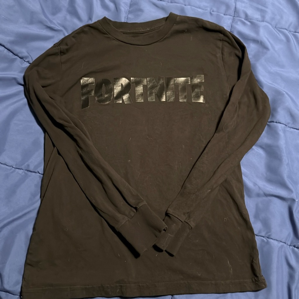 Black Fortnite boys shirt!